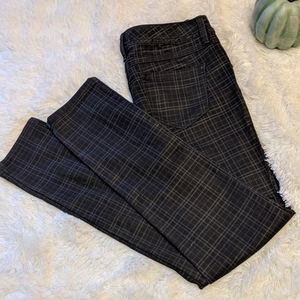 NWT Torrid Plaid Luxe Stretch Skinny